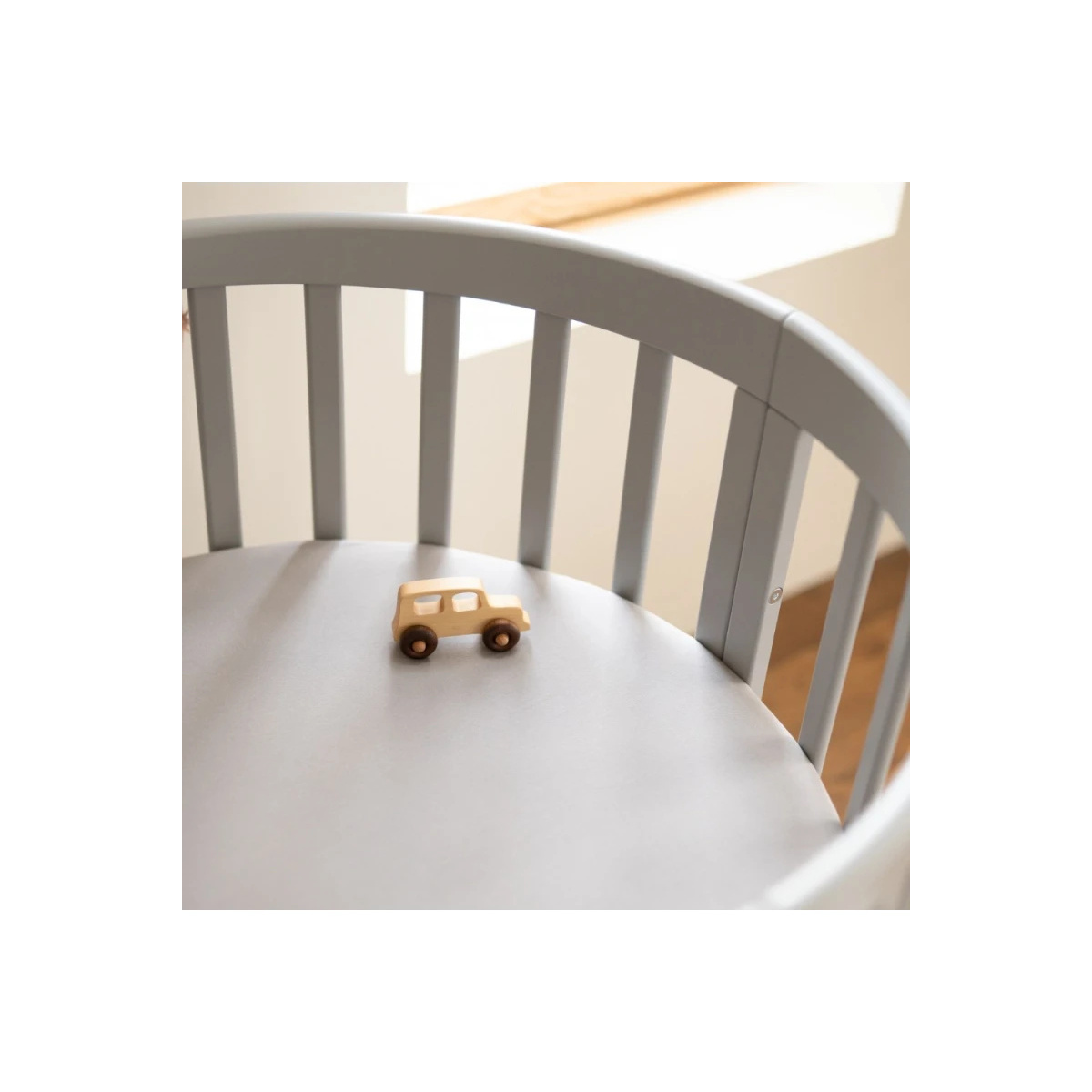 WALDIN PRZEŚCIERADŁO OWALNE 73X73 SZARE