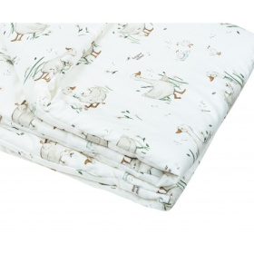 BONJOUR BAMBUSOWA KOŁDERKA GĄSKI 65X75