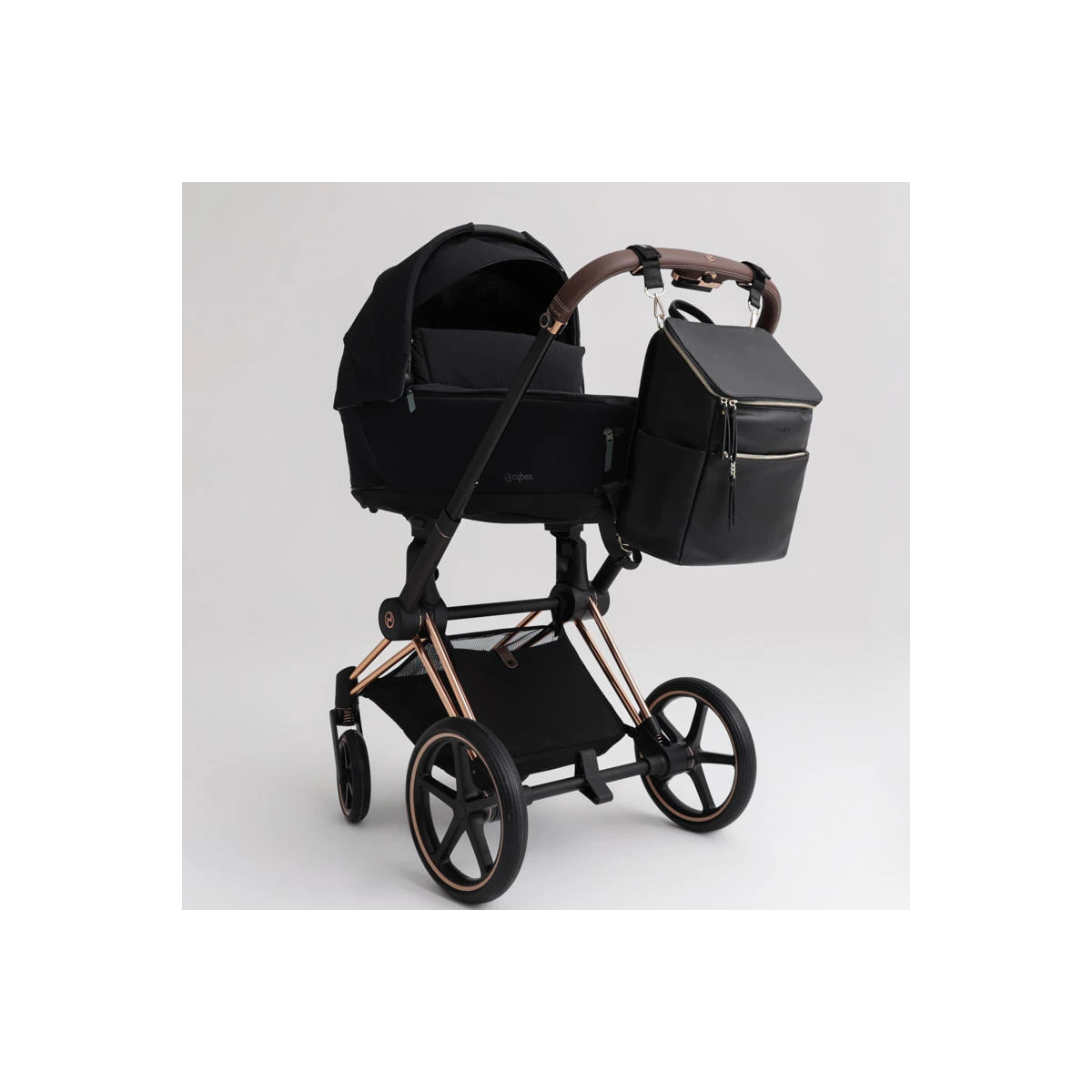 JOISSY PLECAK ROOMY BLACK / GOLD