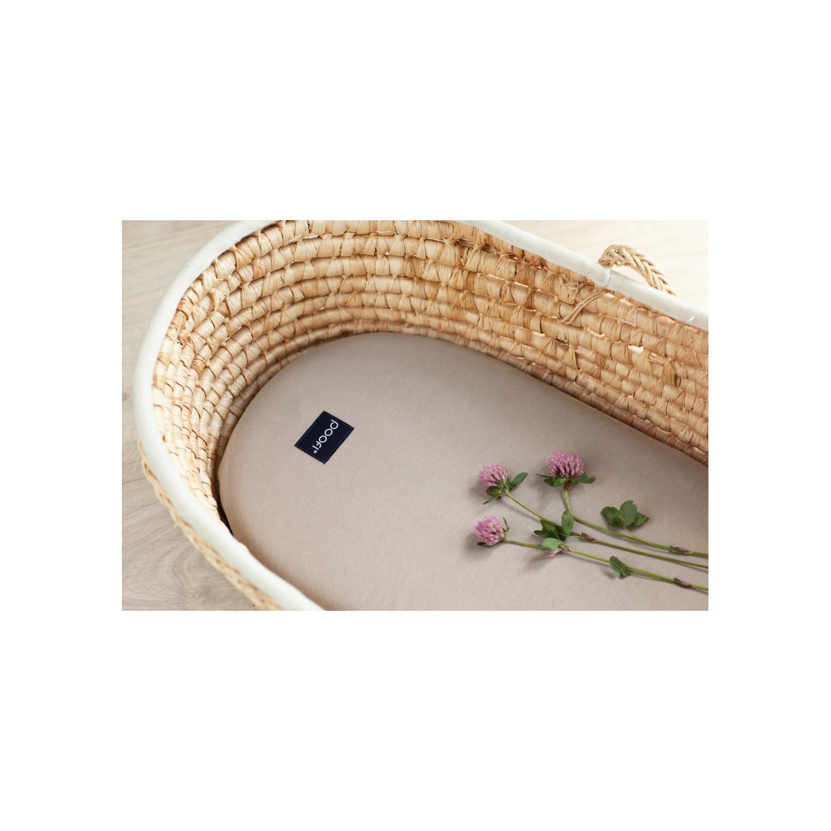 POOFI PRZEŚCIERADŁO DO WÓZKA ORGANIC CZEKOLADA