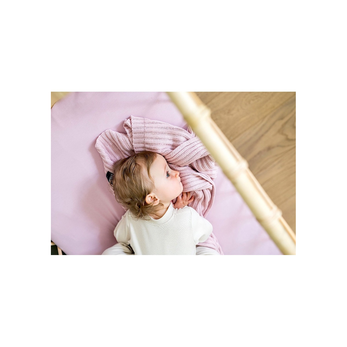 POOFI PRZEŚCIERADŁO DO WÓZKA ORGANIC PIWONIA