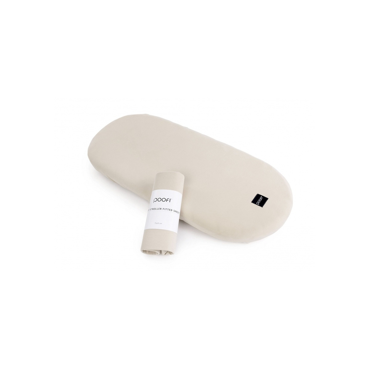 POOFI PRZEŚCIERADŁO DO WÓZKA ORGANIC LATTE