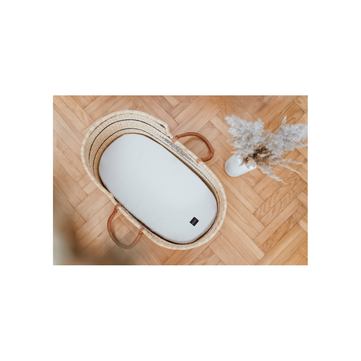 POOFI PRZEŚCIERADŁO DO WÓZKA ORGANIC ŚMIETANKA