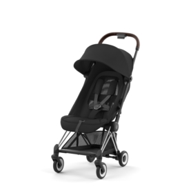 CYBEX COYA CHROME DARK BROWN SEPIA BLACK
