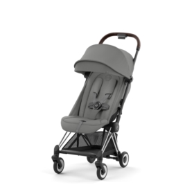 CYBEX COYA CHROME DARK BROWN MIRAGE GREY