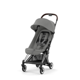 CYBEX COYA CHROME DARK BROWN MIRAGE GREY