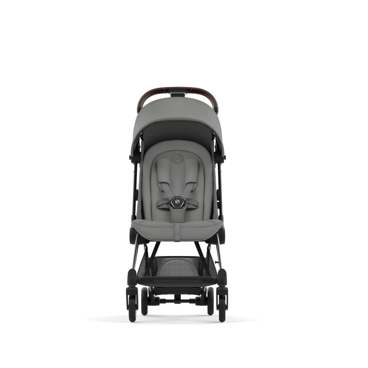 CYBEX COYA CHROME DARK BROWN MIRAGE GREY