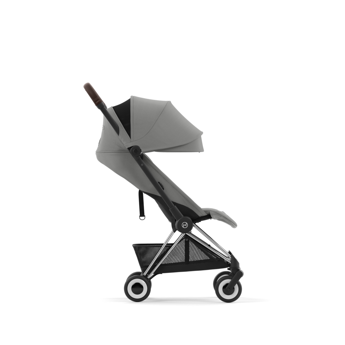 CYBEX COYA CHROME DARK BROWN MIRAGE GREY