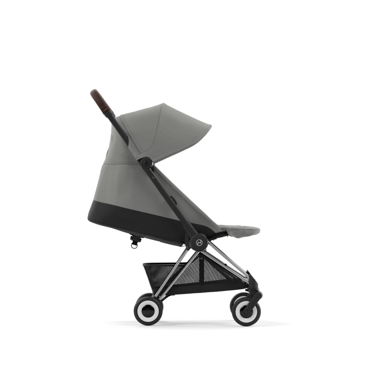 CYBEX COYA CHROME DARK BROWN MIRAGE GREY