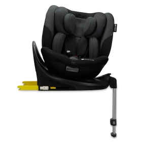 KINDERKRAFT FOTELIK I-FIX GRAPHITE BLACK