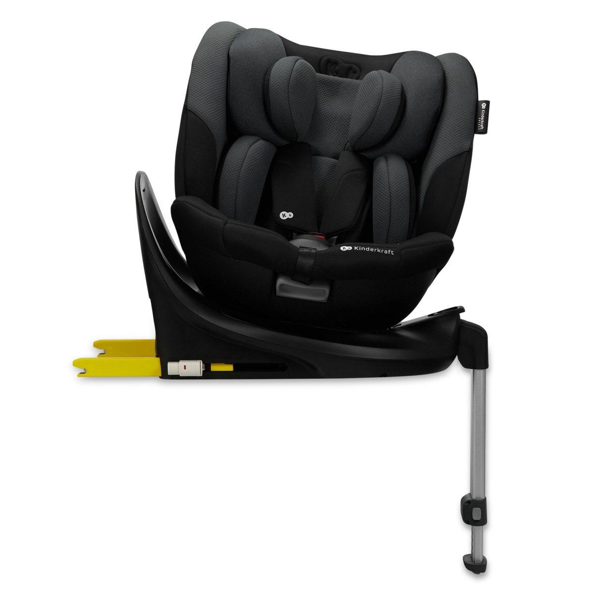 KINDERKRAFT FOTELIK I-FIX GRAPHITE BLACK