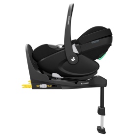 MAXI COSI PEBBLE 360 PRO 2 TWILLIC BLACK + FAMILYFIX 360 PRO SlideTech™