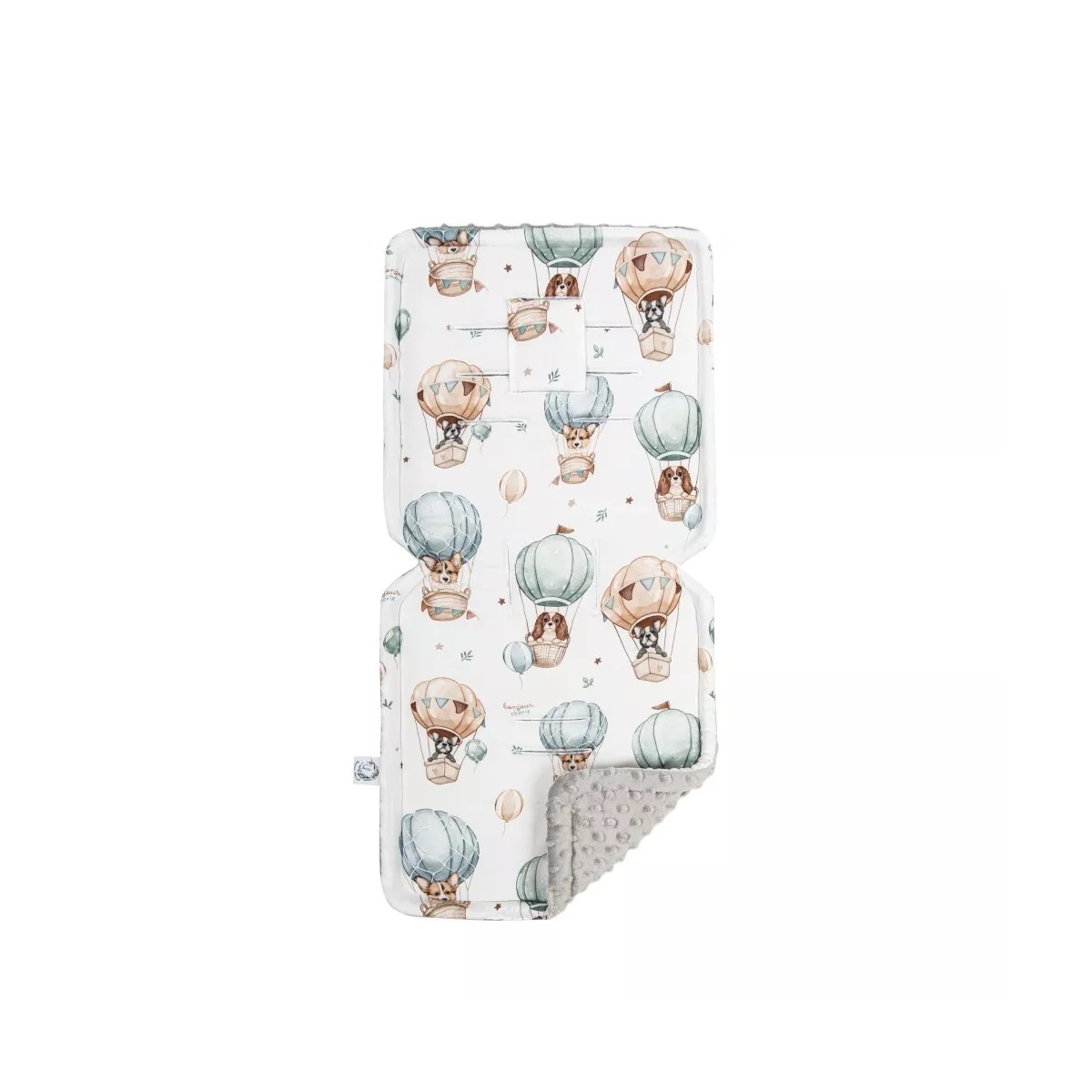 BONJOUR CHERIE BAMBUSOWA WKŁADKA DO WÓZKA DUŻA PIESKI