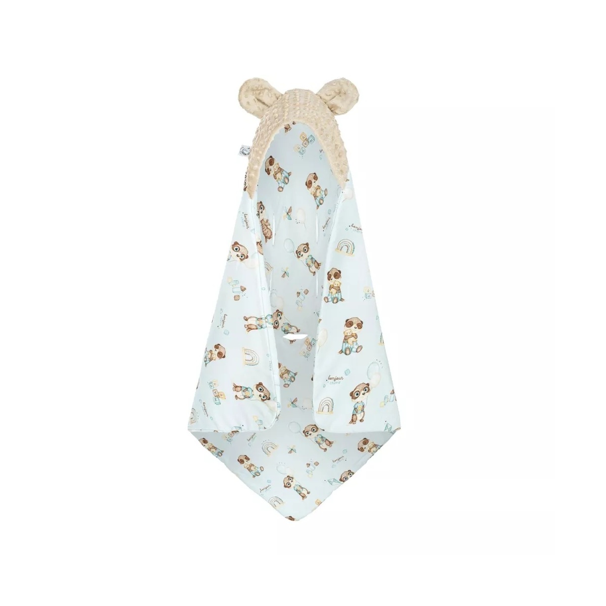 BONJOUR CHERIE BAMBUSOWY KOCYK DO FOTELIKA MINKY RAYAN