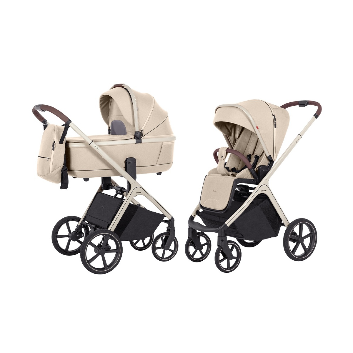CARRELLO VECTOR 2W1 SEASHELL BEIGE CRL-6553