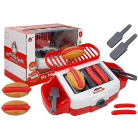 Zabawkowy Grill do Hot Dogów na Baterie BBQ