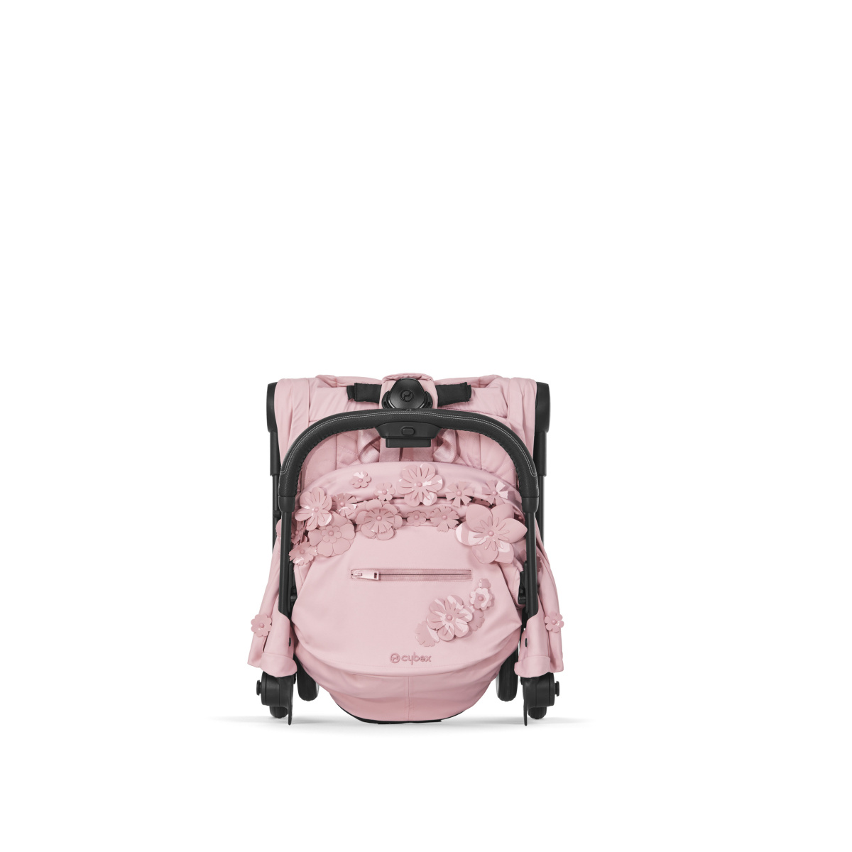 CYBEX COYA MATT BLACK PALE BLUSH