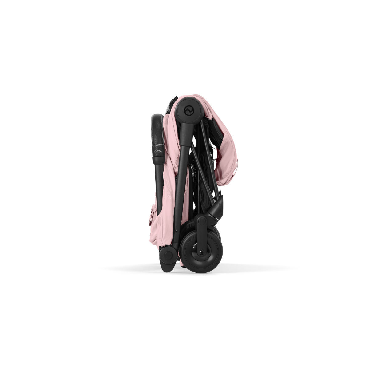 CYBEX COYA MATT BLACK PALE BLUSH
