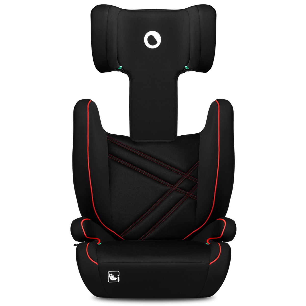 LIONELO HUGO I-SIZE SPORTY BLACK RED