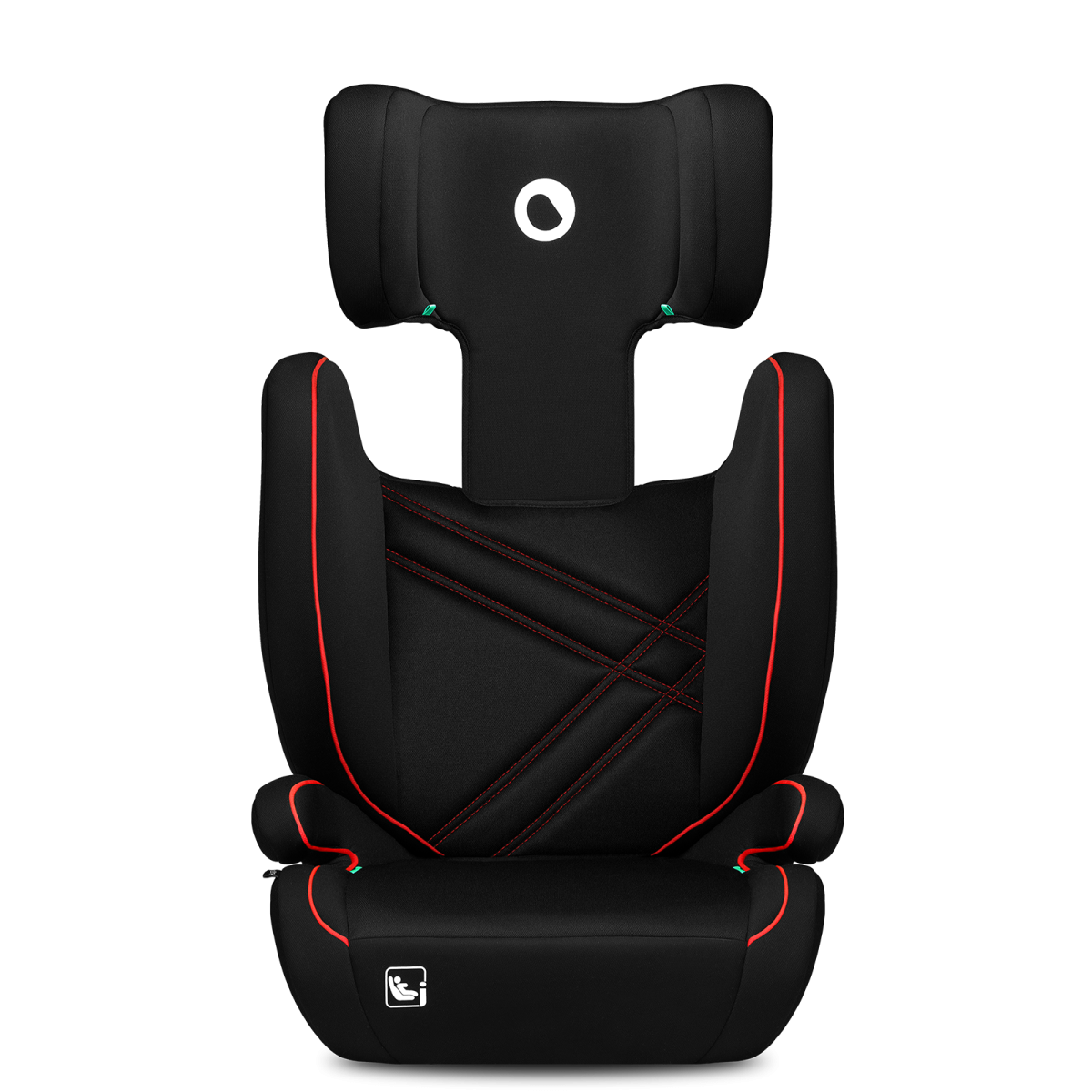 LIONELO HUGO I-SIZE SPORTY BLACK RED