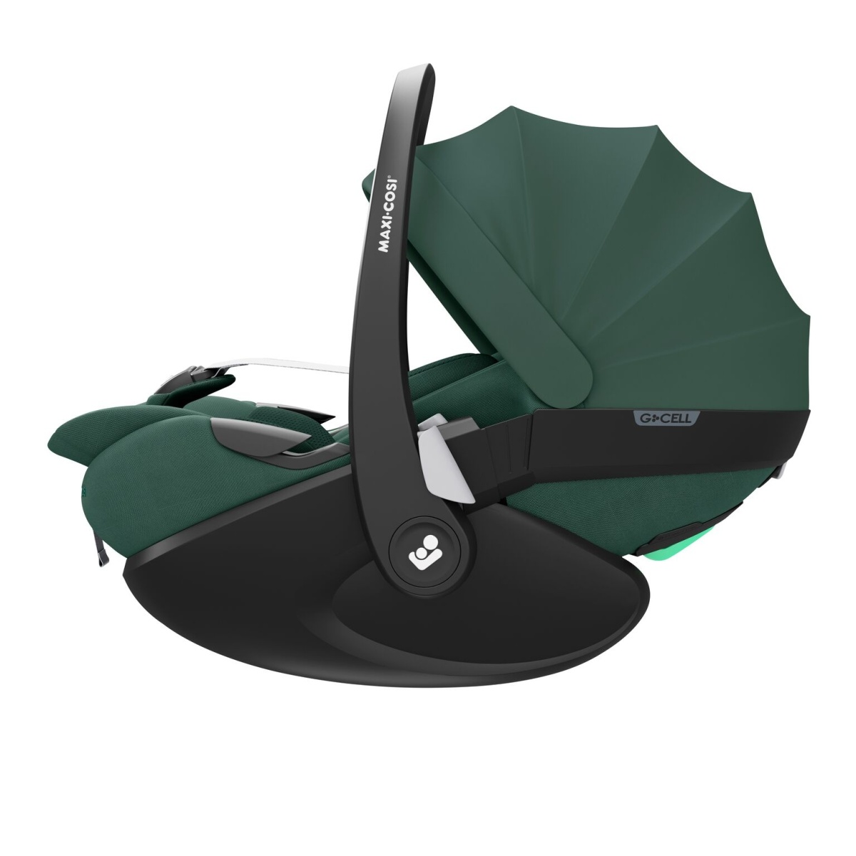 MAXI COSI PEBBLE 360 PRO 2 ESSSENTIAL GREEN + FAMILYFIX 360 PRO SlideTech™