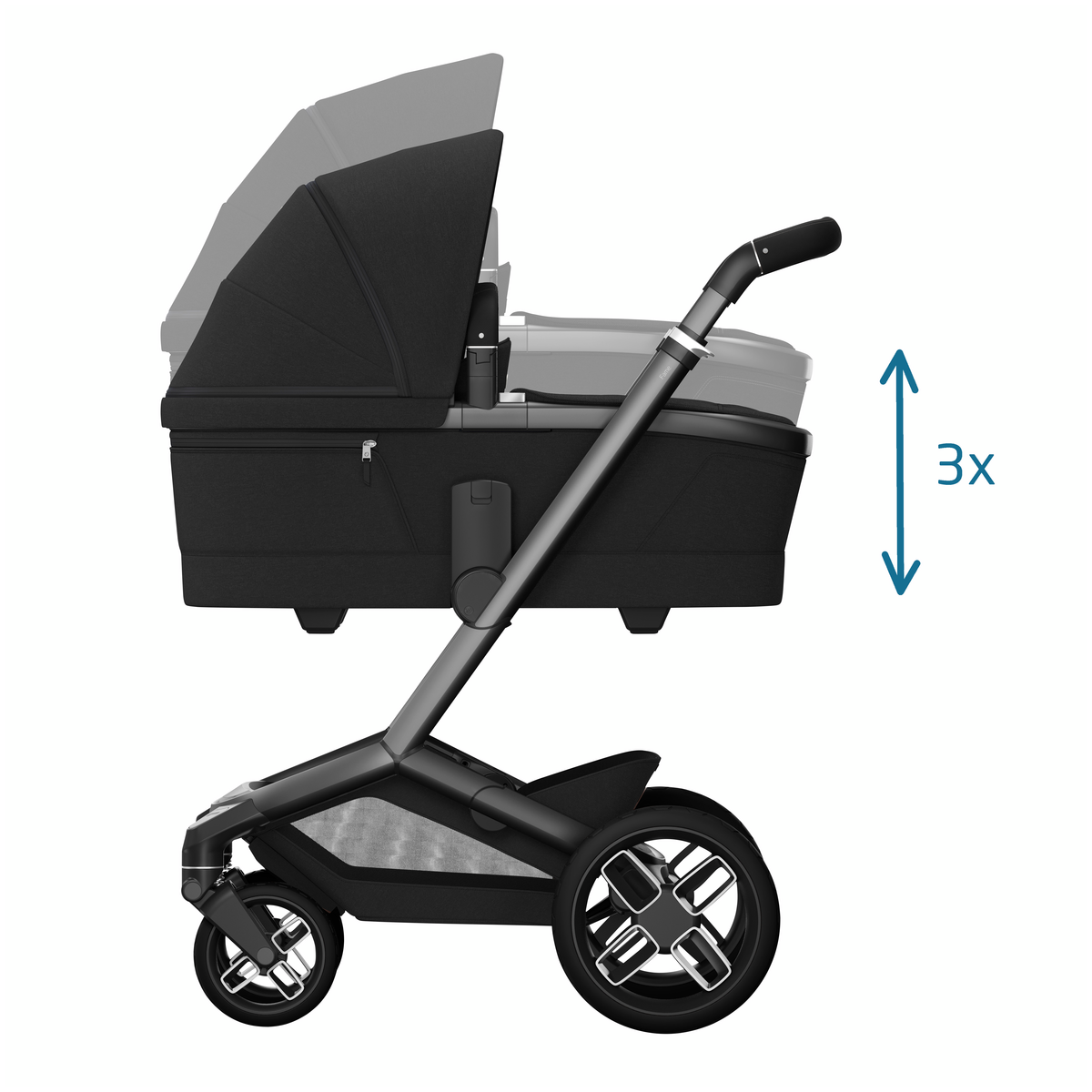 MAXI COSI FAME 2w1 TWILLIC BLACK