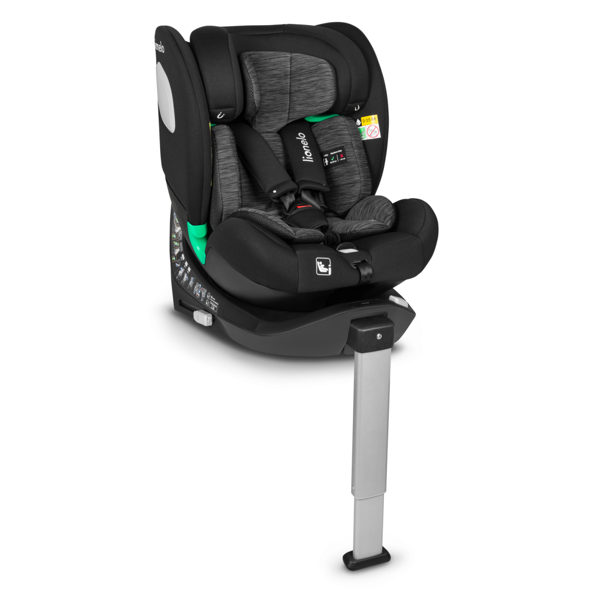 LIONELO BRAAM I-SIZE BLACK CARBON