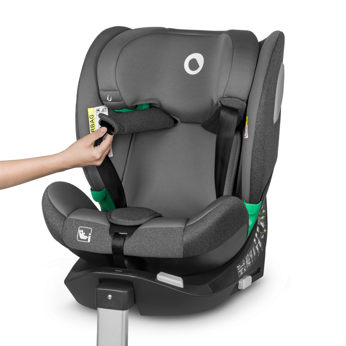 LIONELO BRAAM I-SIZE GREY STONE