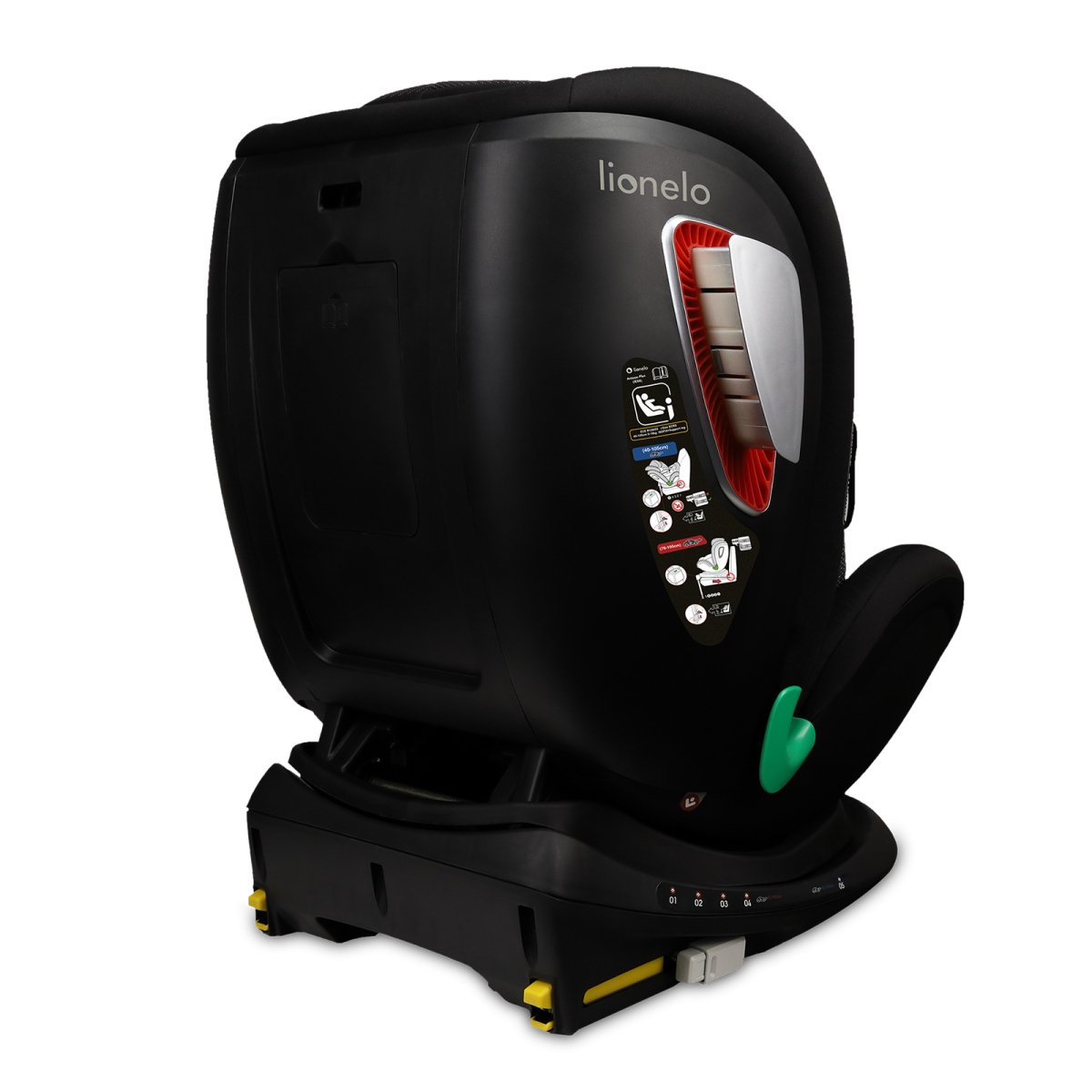 LIONELO ANTOON PLUS I-SIZE BLACK ONYX