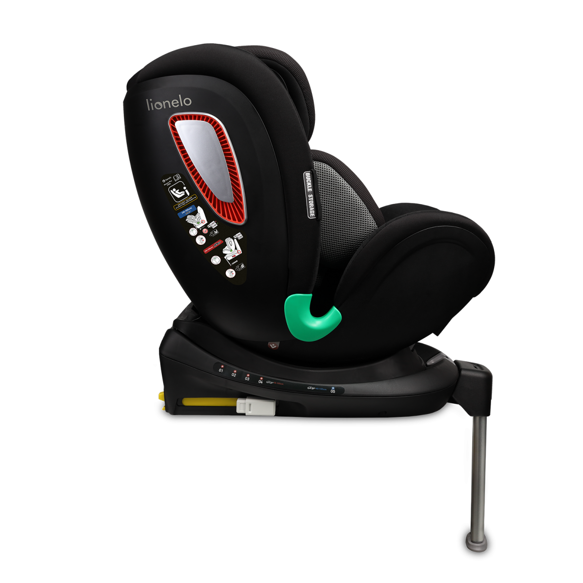 LIONELO ANTOON PLUS I-SIZE BLACK ONYX