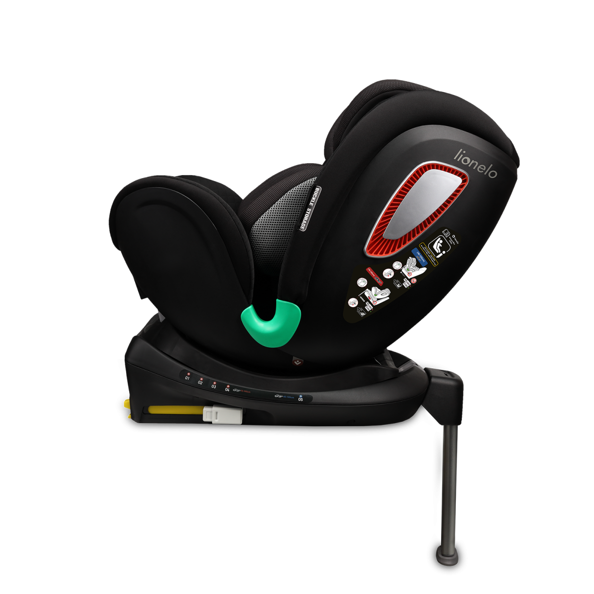 LIONELO ANTOON PLUS I-SIZE BLACK ONYX