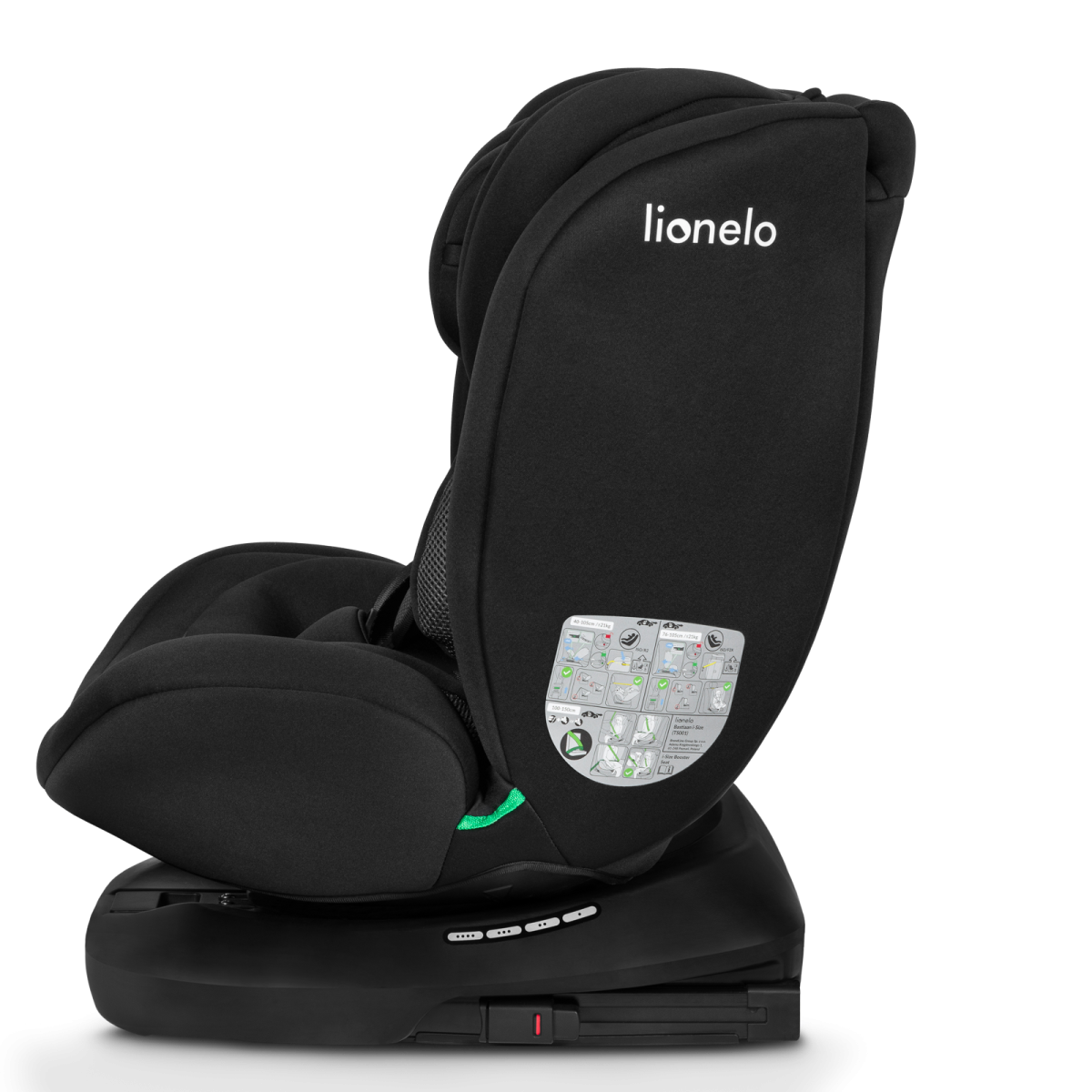 LIONELO BASTIAAN I-SIZE BLACK CARBON