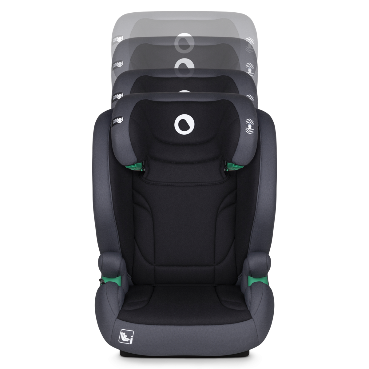 LIONELO IGO I-SIZE GREY GRAPHITE