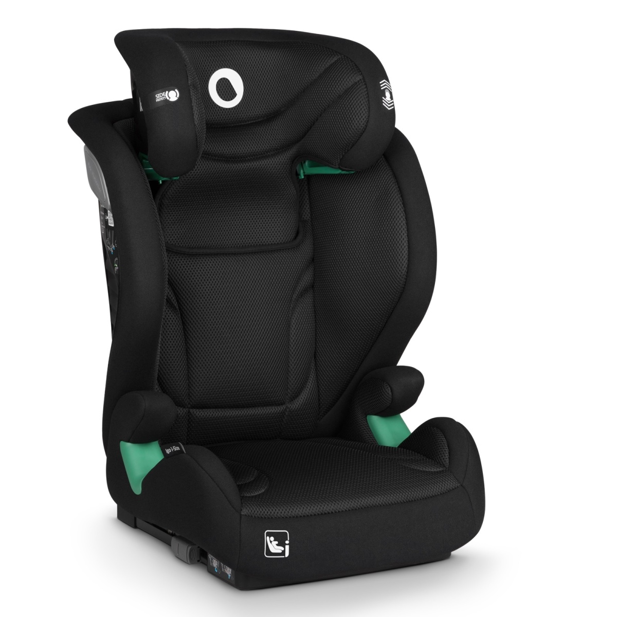 LIONELO IGO I-SIZE BLACK CARBON