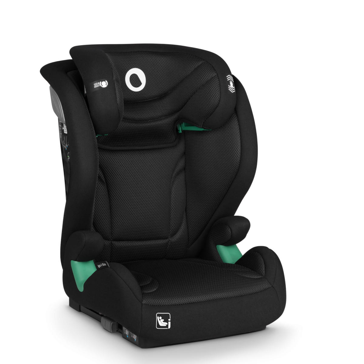 LIONELO IGO I-SIZE BLACK CARBON
