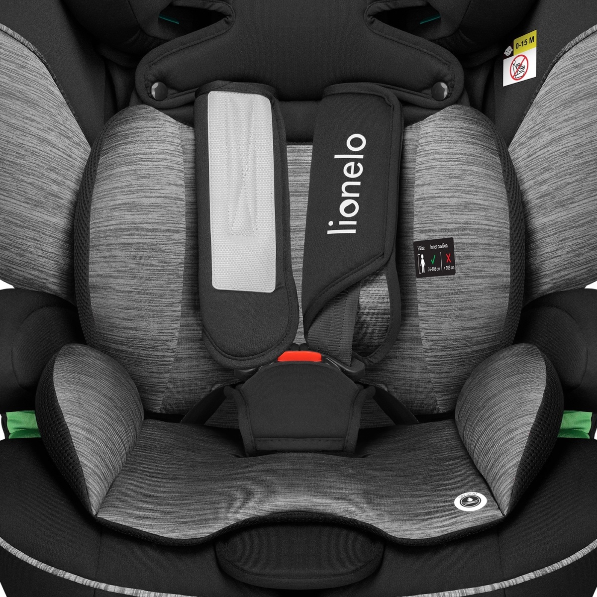 LIONELO LEVI I-SIZE BLACK GREY