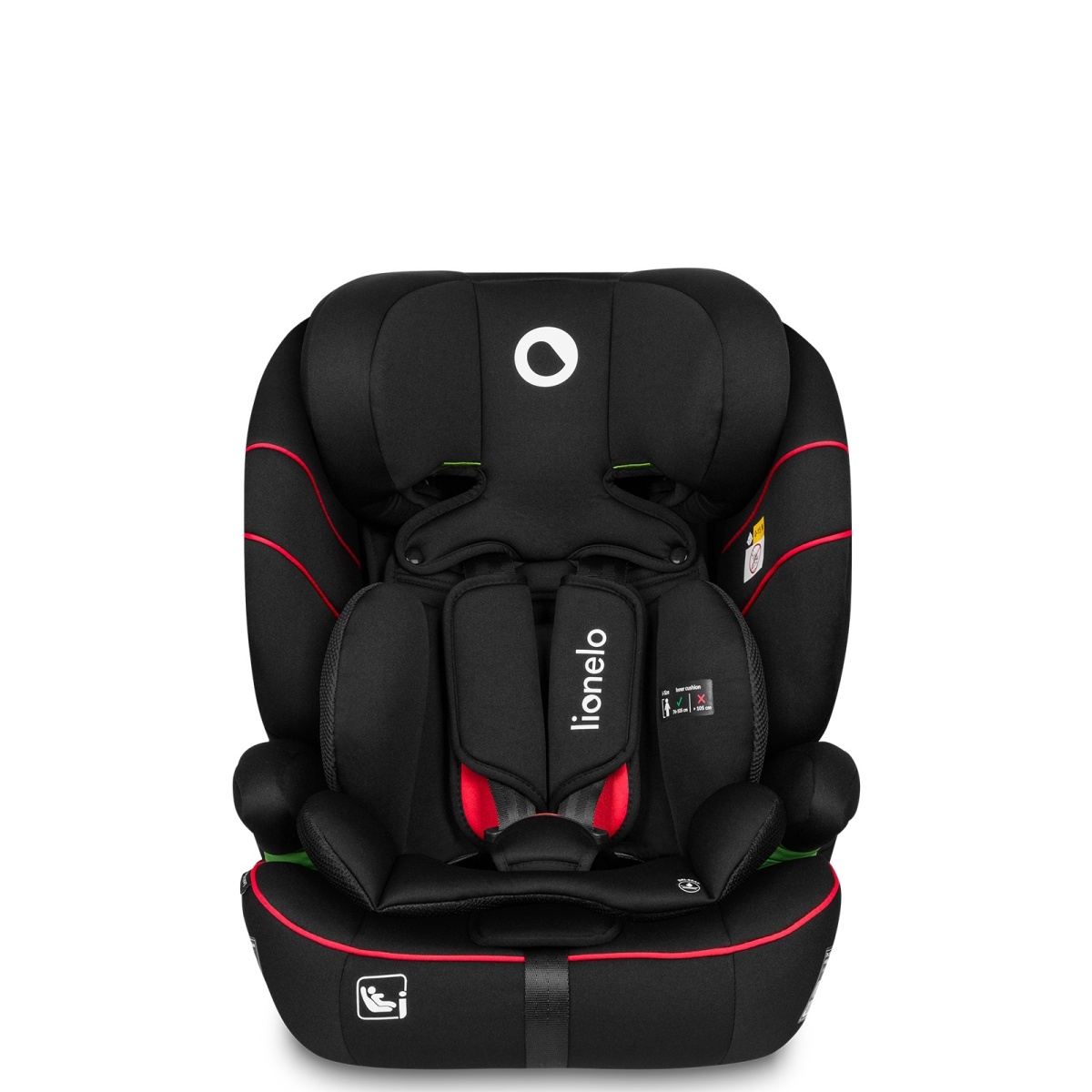 LIONELO LEVI I-SIZE SPORTY BLACK