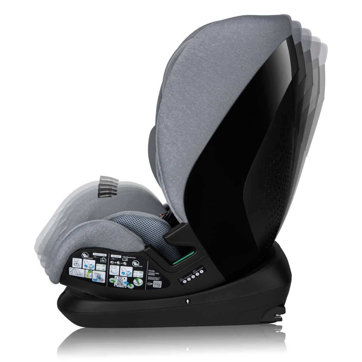 LIONELO LAVENDER I-SIZE GREY STONE