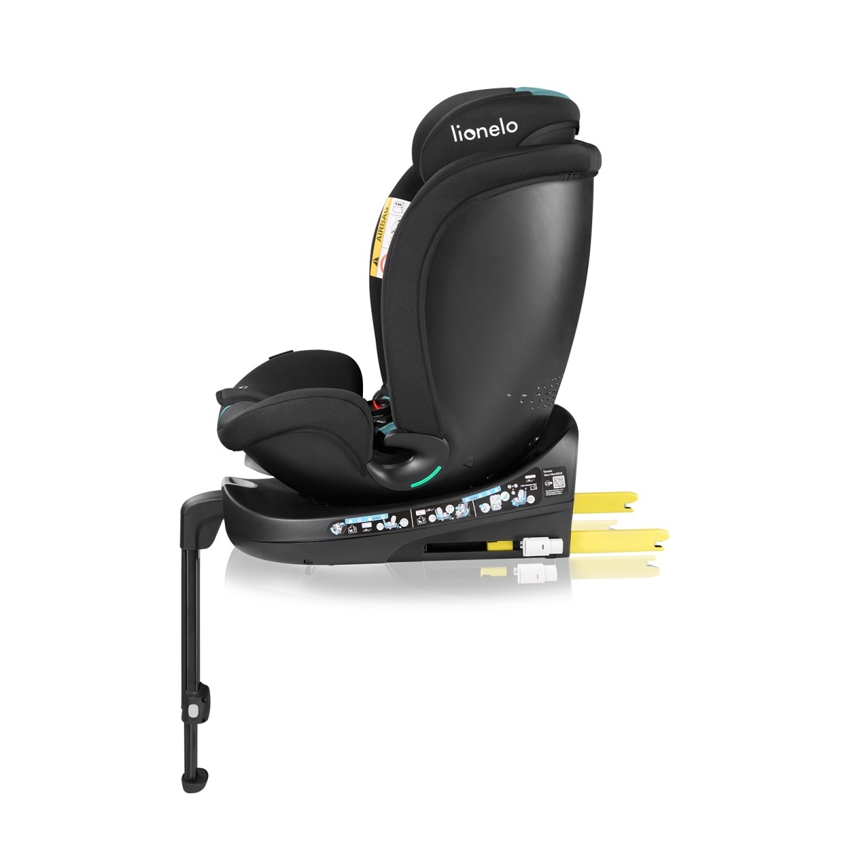 LIONELO NAVY I- SIZE BLACK TURQUOISE