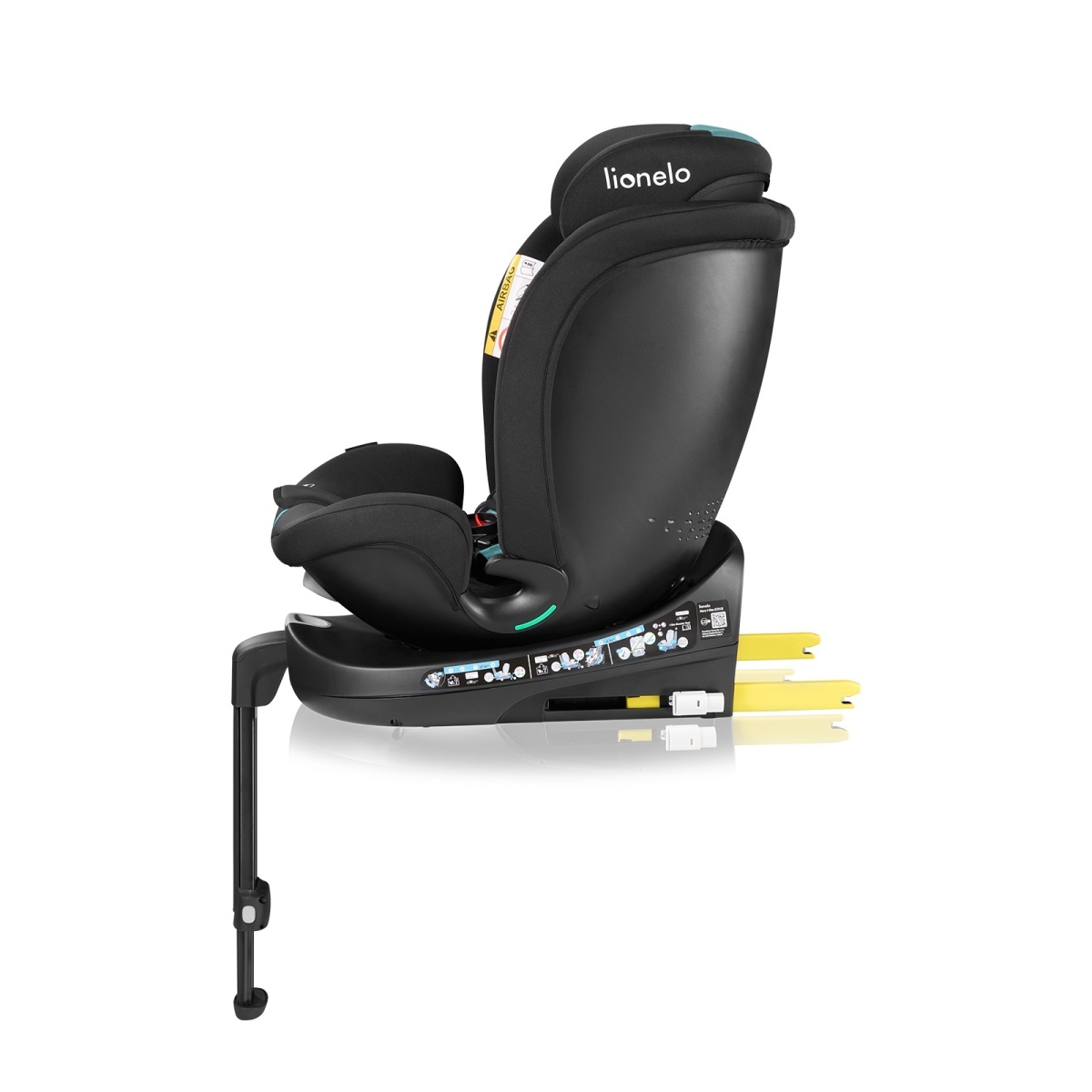 LIONELO NAVY I- SIZE BLACK TURQUOISE