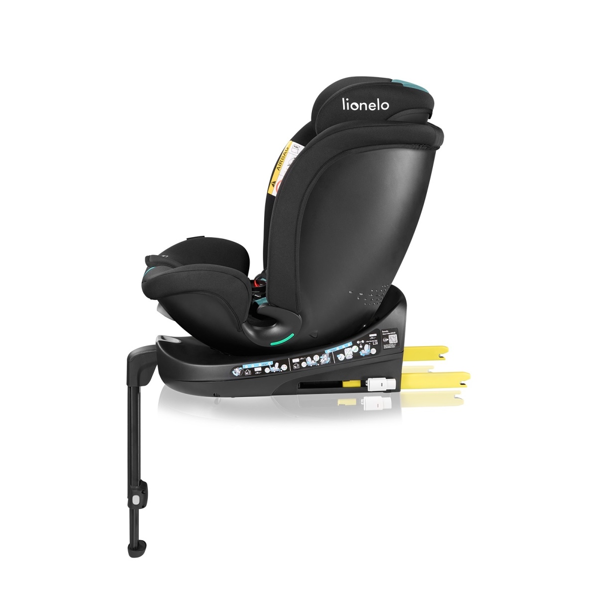 LIONELO NAVY I- SIZE BLACK TURQUOISE