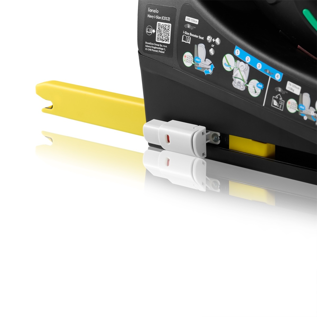 LIONELO NAVY I- SIZE BLACK TURQUOISE