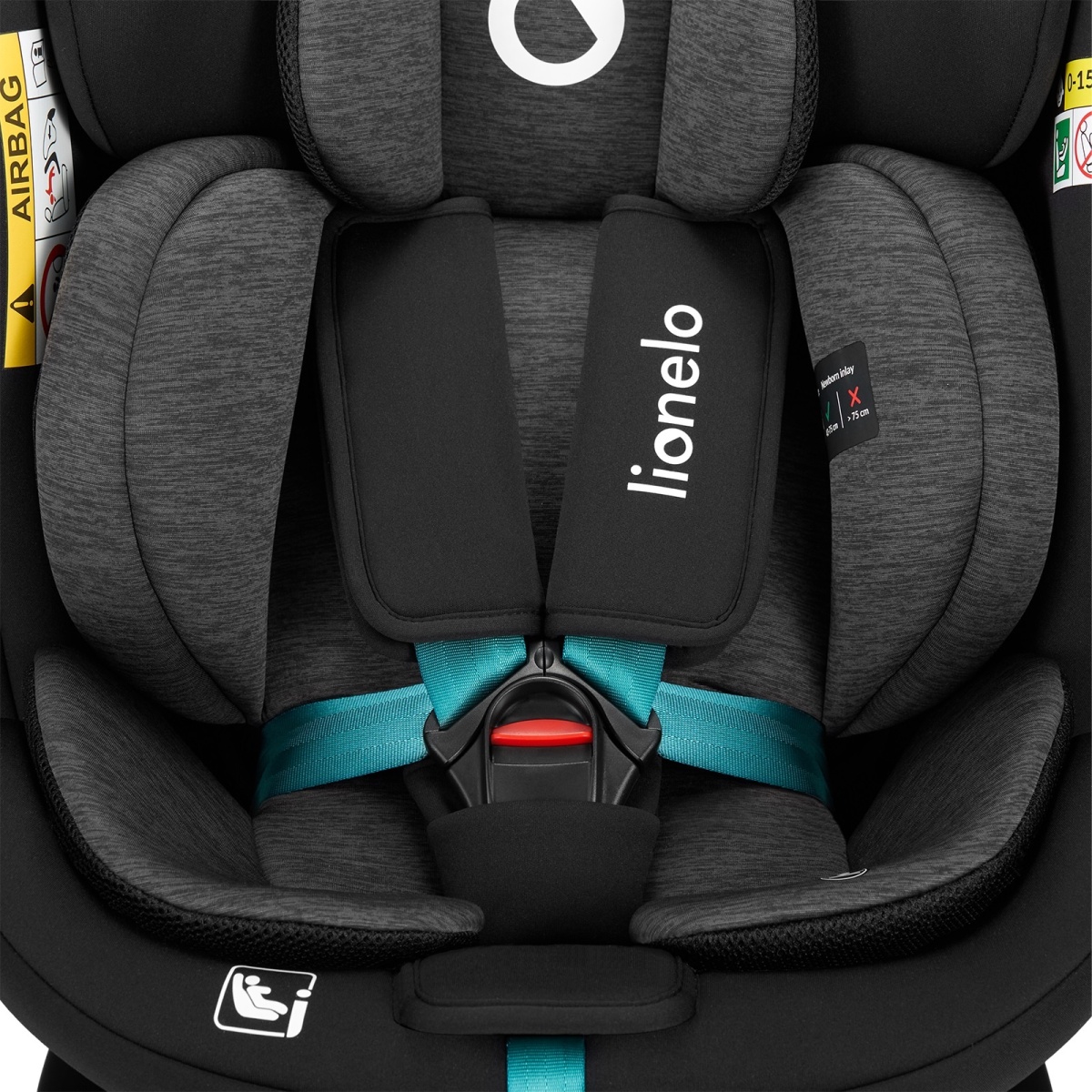 LIONELO NAVY I- SIZE BLACK TURQUOISE