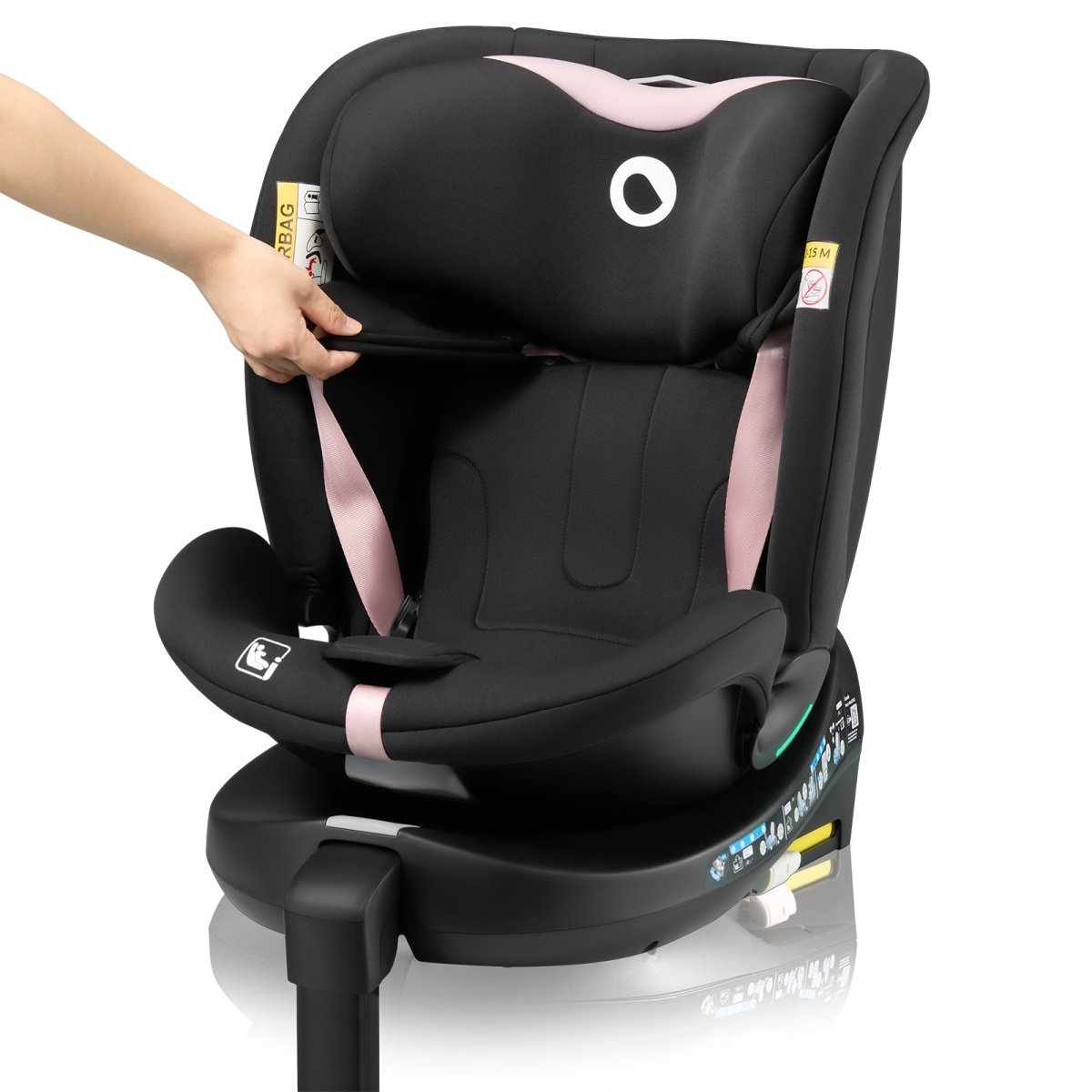 LIONELO NAVY I-SIZE BLACK PINK