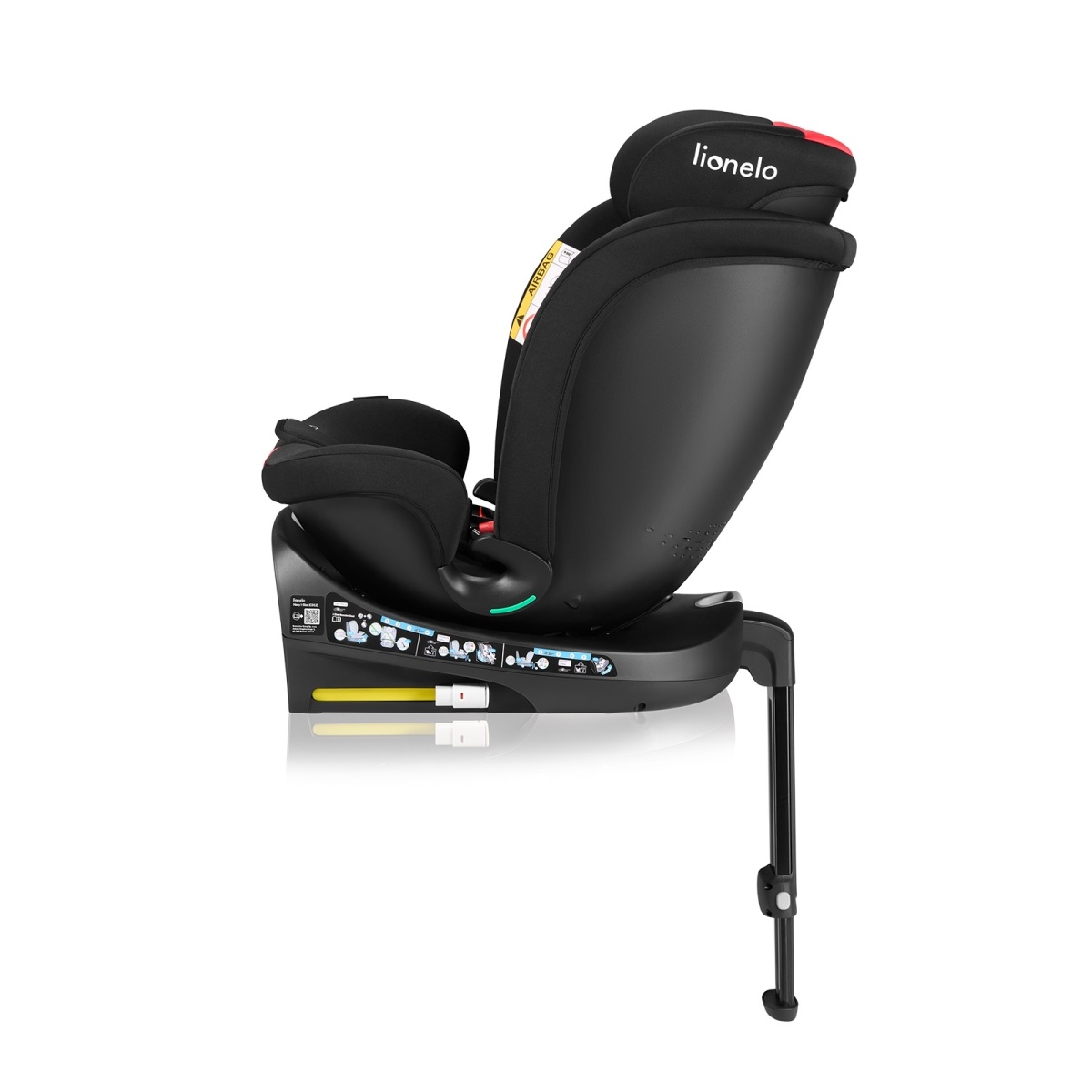 LIONELO NAVY I-SIZE BLACK RED