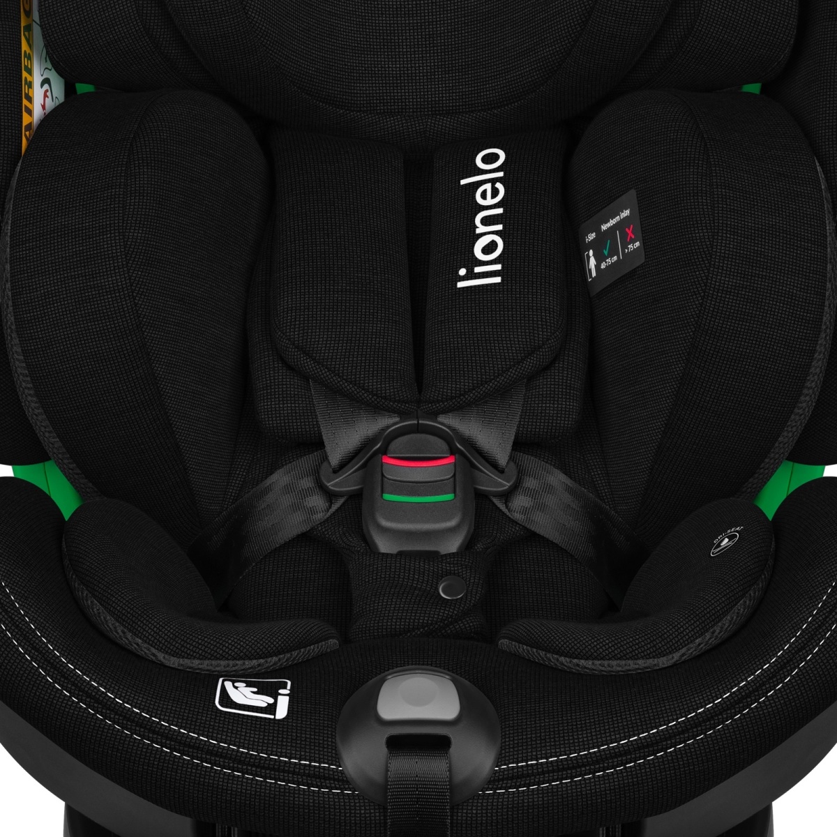 LIONELO HARMONY I-SIZE BLACK CARBON BAMBOO