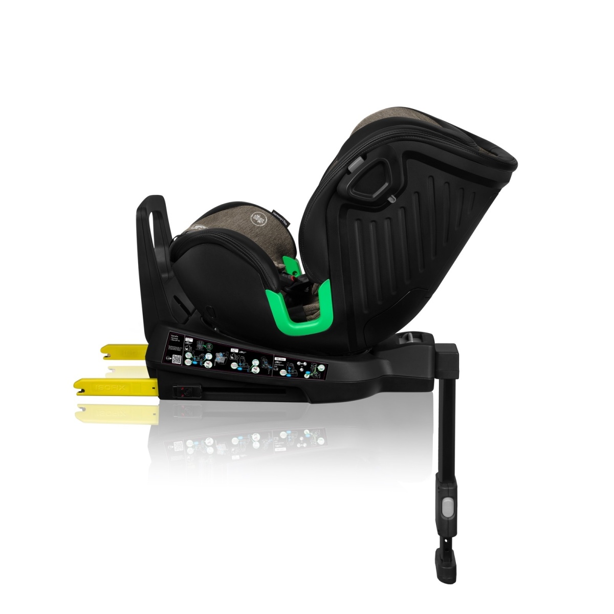 LIONELO HARMONY I-SIZE GREEN OLIVE LEATHER