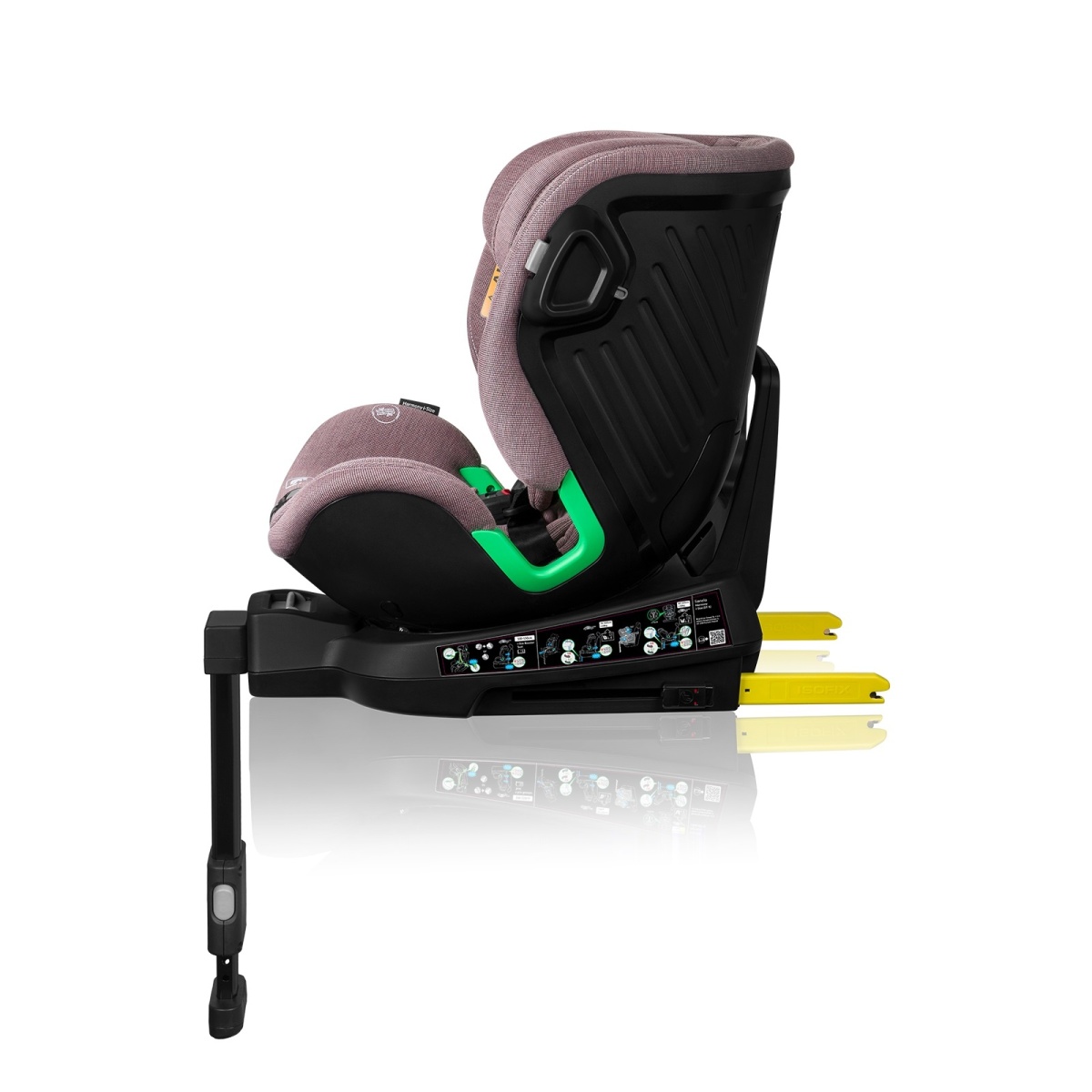 LIONELO HARMONY I-SIZE PINK MAUVE BAMBOO