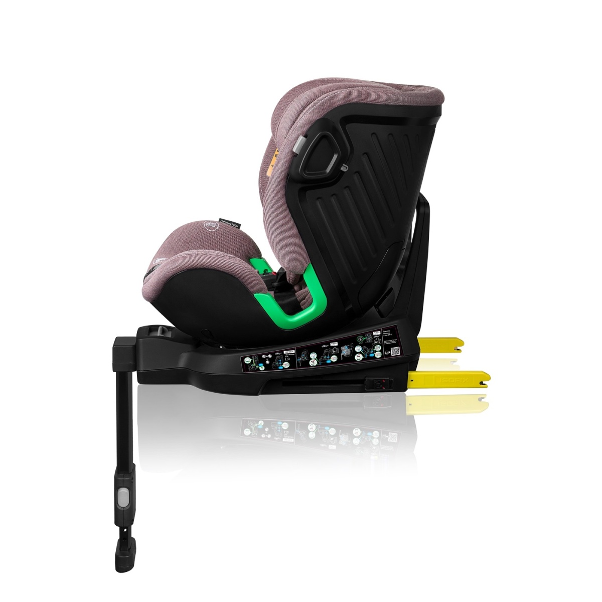 LIONELO HARMONY I-SIZE PINK MAUVE BAMBOO