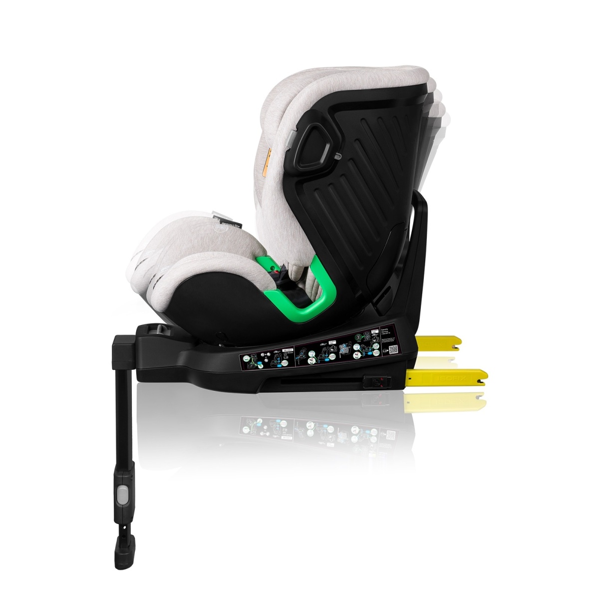 LIONELO HARMONY I-SIZE BEIGE SAND BAMBOO